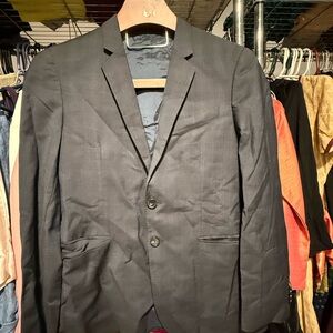 Hugo Boss Charcoal Gray Suit Jacket with pants